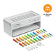 Linogy 1.5V Li‑ion AA/AAA Rechargeable Batteries + All‑in‑One Fast Charger Set