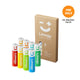 Linogy 1.5V Li‑ion AA/AAA Rechargeable Batteries + All‑in‑One Fast Charger Set